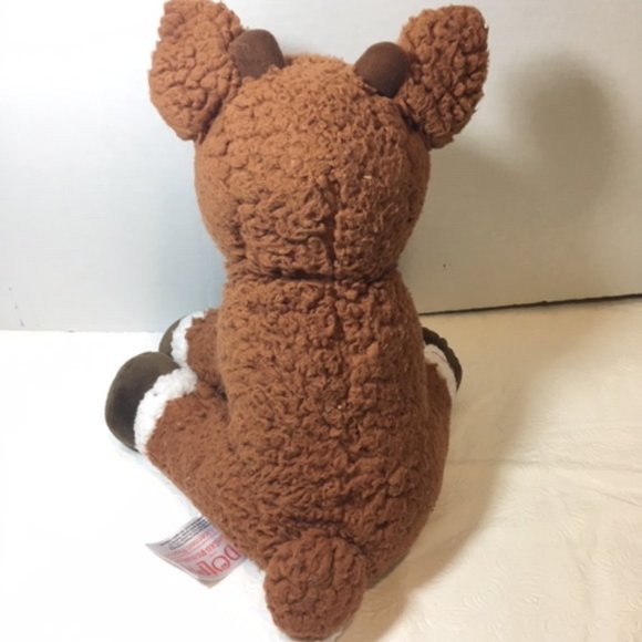 SeaWorld SOFT Plush Stuffed- Rudolph The Red Nosed Reindeer - 14'' - Picture 5 of 8